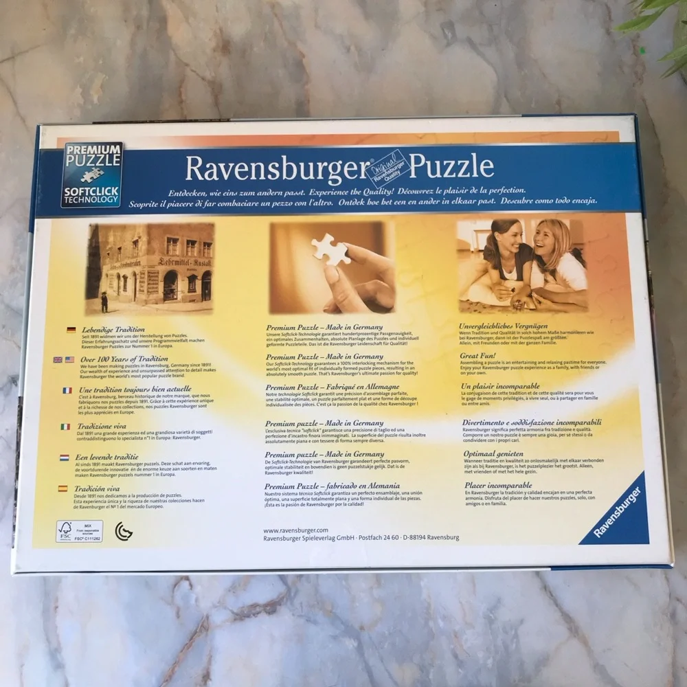 Ravensburger 1500 Piece Puzzle Norte Dame Cathedral No. 16 345 8